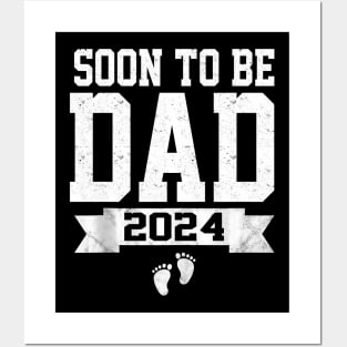 Soon to Be Dad 2024 Pregnancy Announcement New Dad Posters and Art